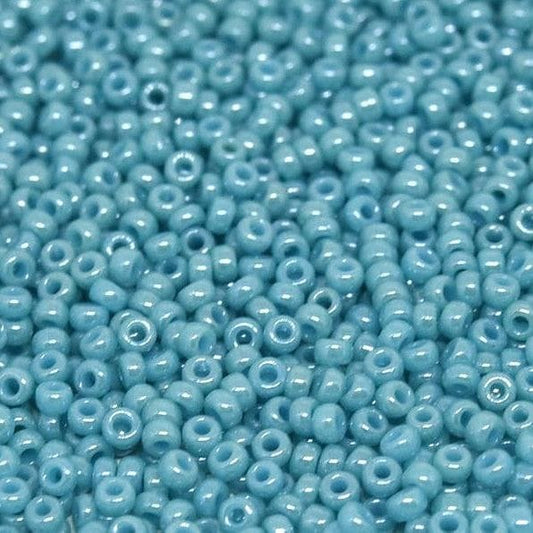 Miyuki Beads, MiyukiRoundBeads11/0-2470 Smaragd gefüttert Lt.Topaz AB