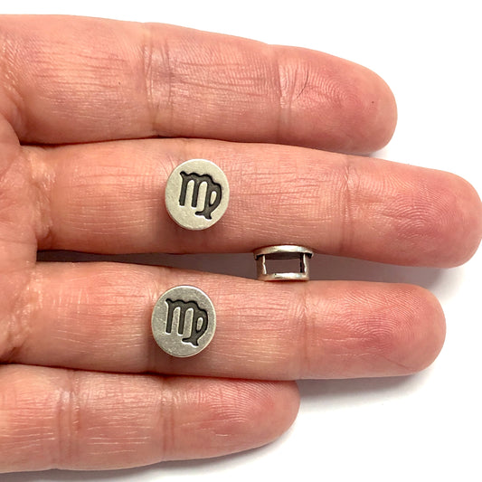 Antik Gümüş Kaplama Burçlar - Başak