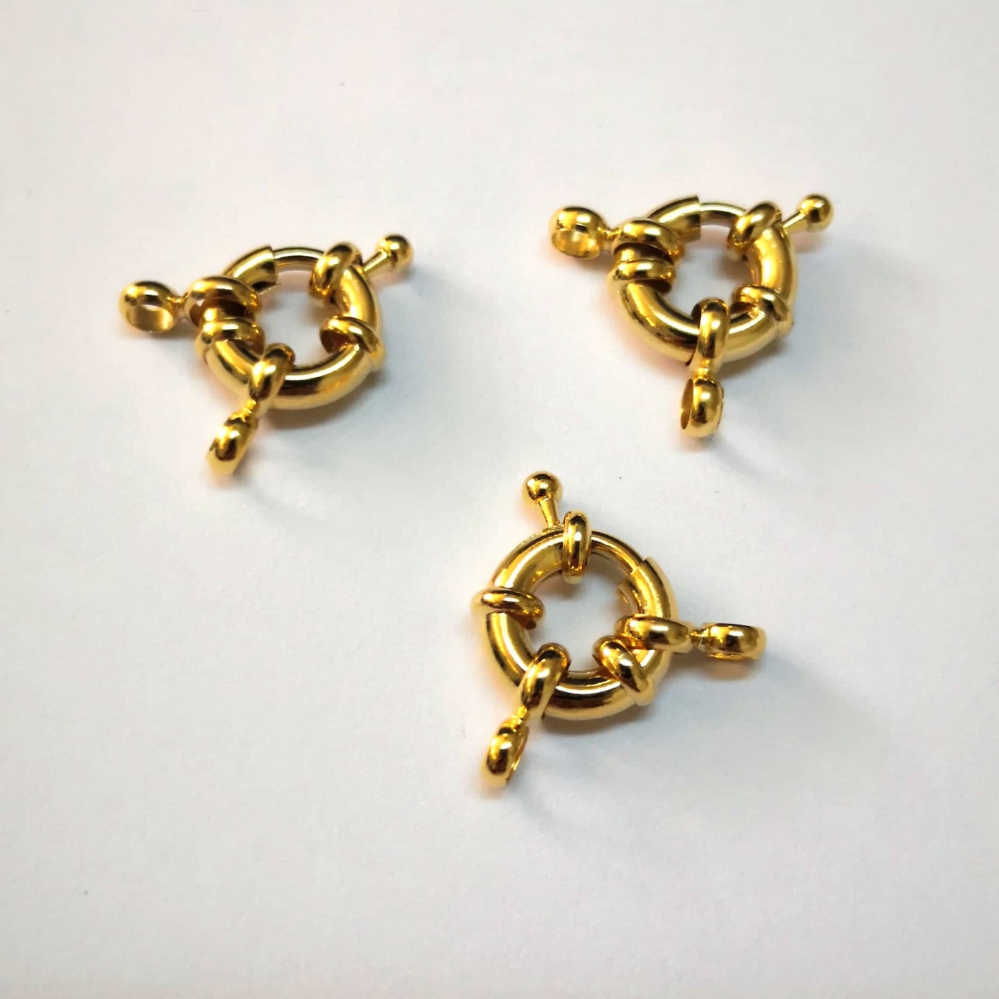 Gold Plated Sailor Rudder Lock - 11mm