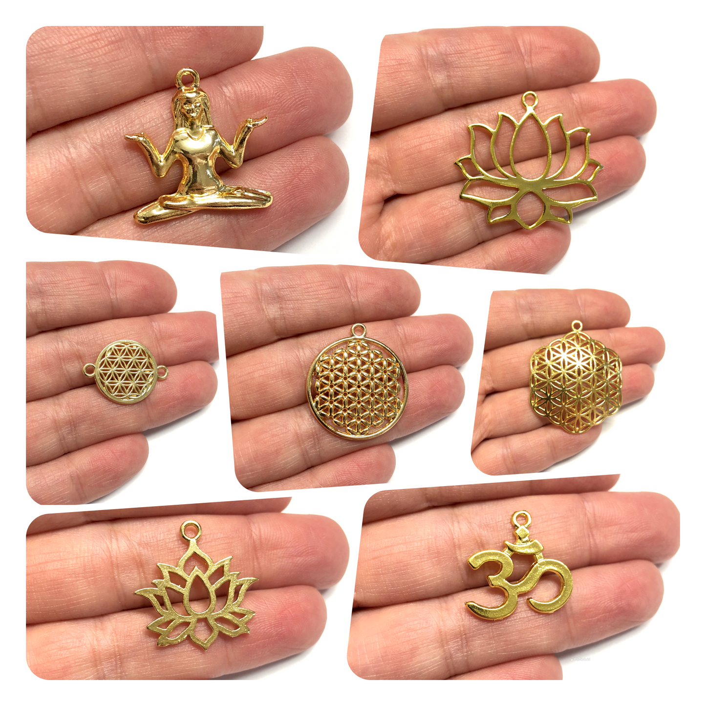 Gold Plated Yoga Figure