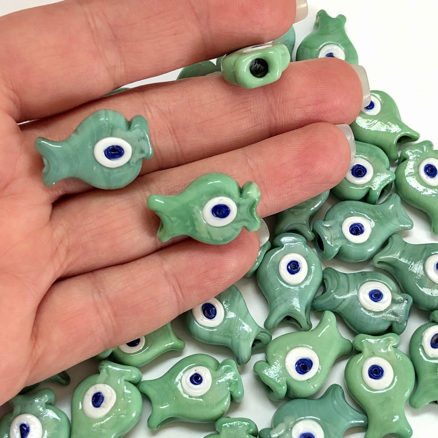 Murano Glass Marbling Fish