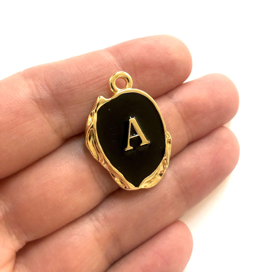 Altın Kaplama Mineli Siyah Harf