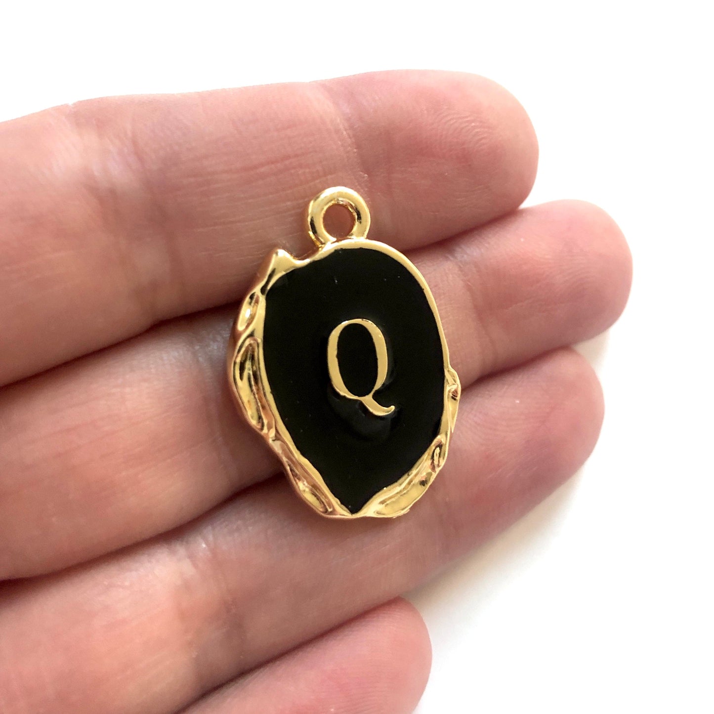 Altın Kaplama Mineli Siyah Harf