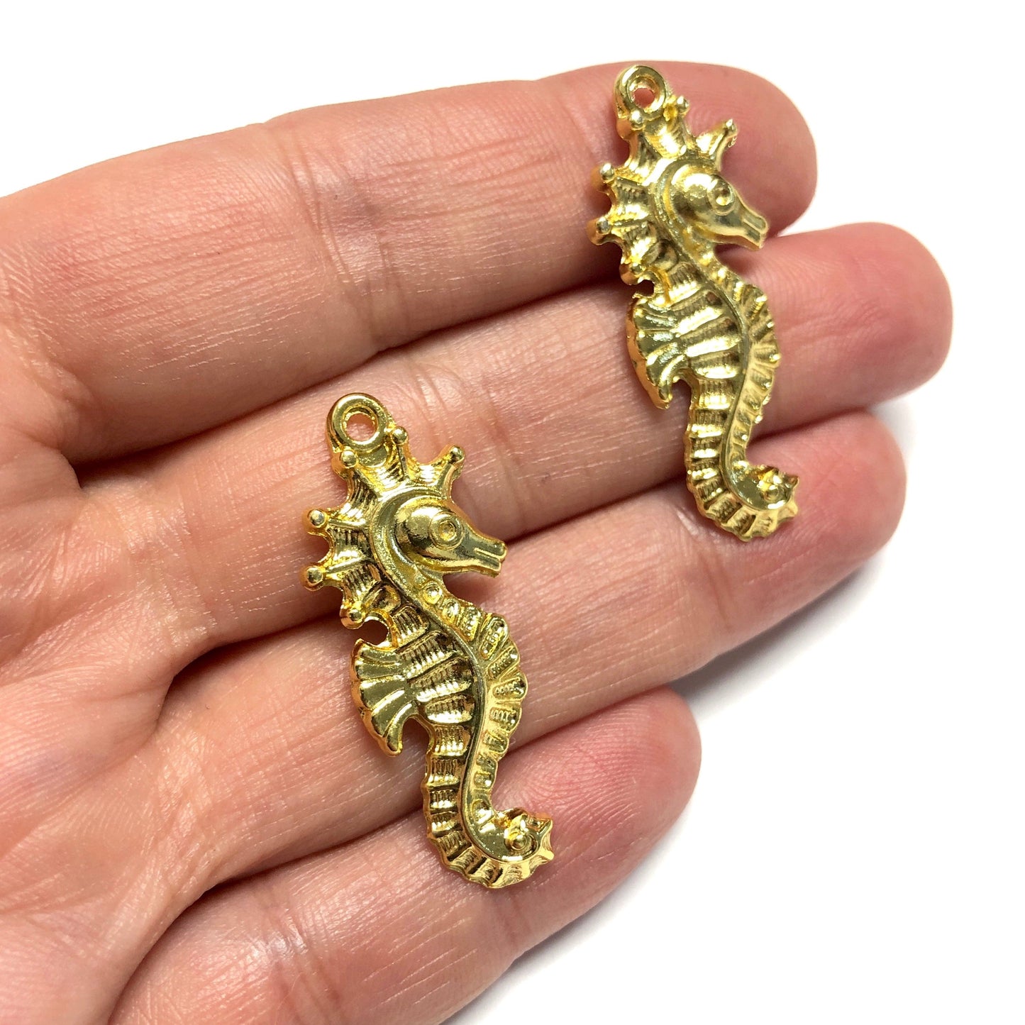 Altın Kaplama Deniz Atı Sallantı Aparatı