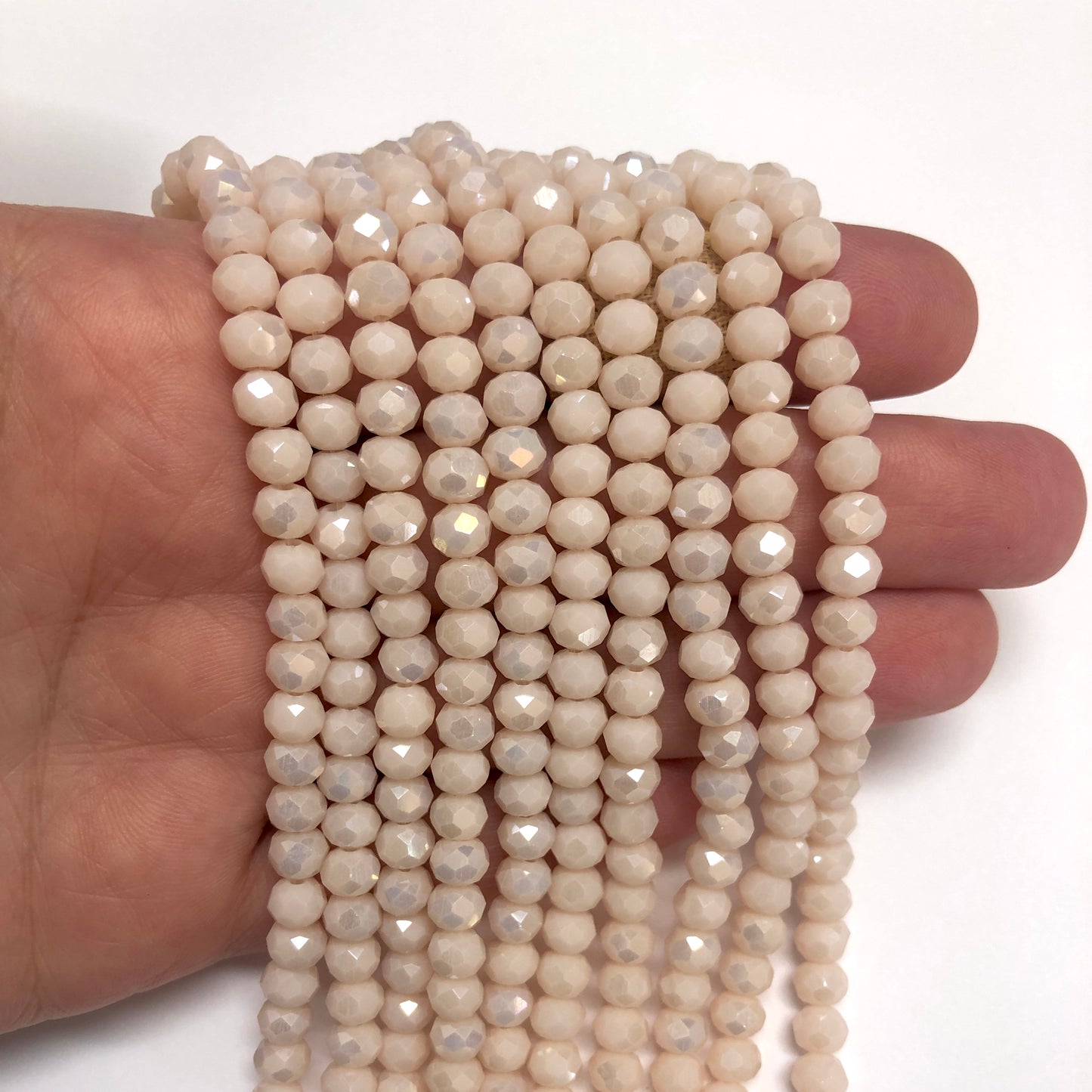 Çin Kristali 6mm - 5 - Janjan Krem