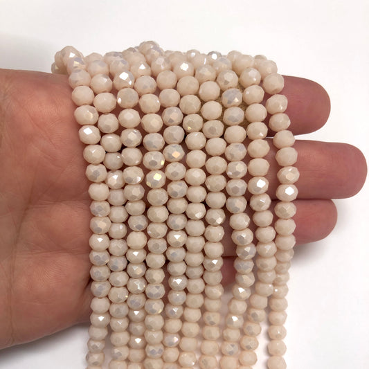 Çin Kristali 6mm - 5 - Janjan Krem