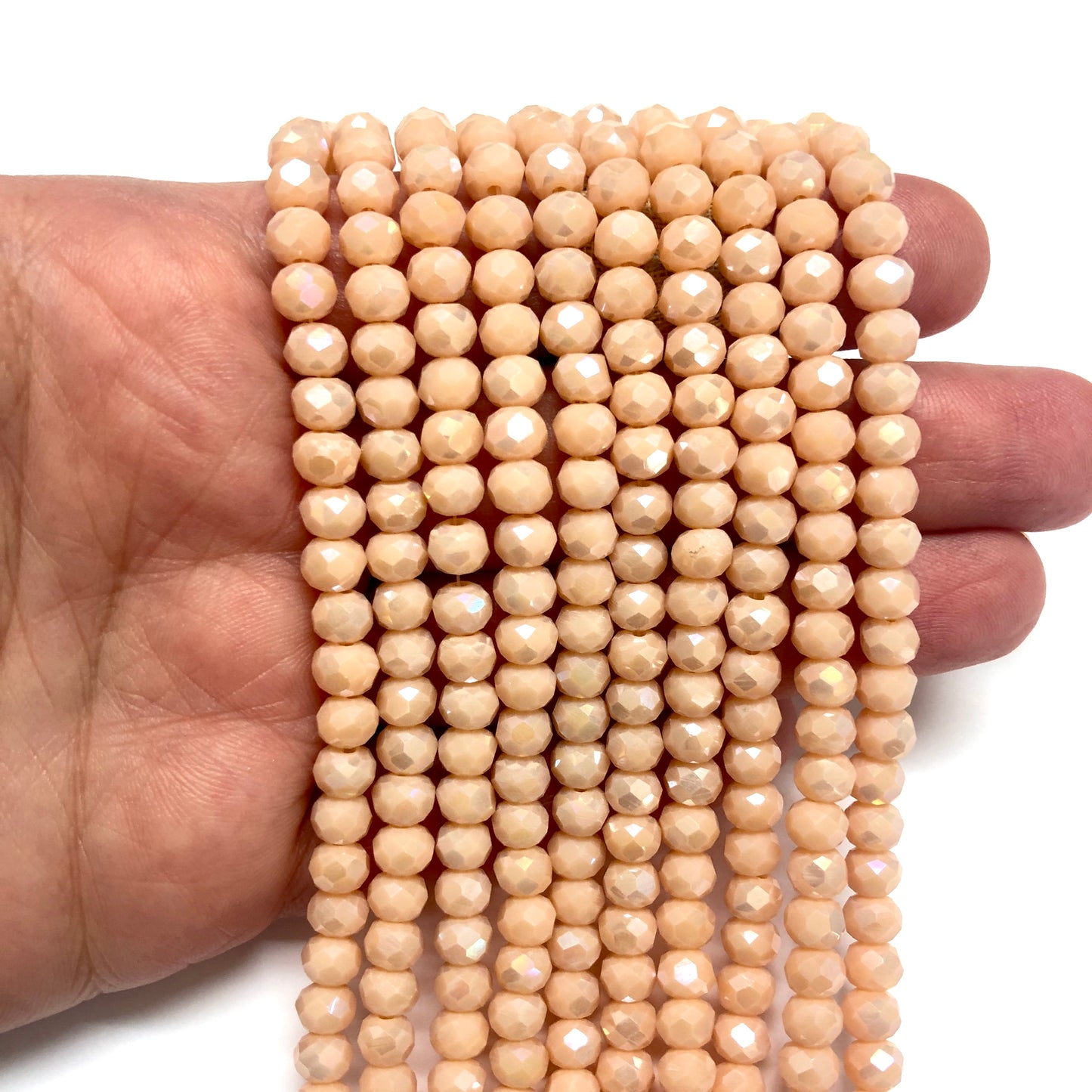 Çin Kristali 6mm - 27 - Janjan Koyu Pudra