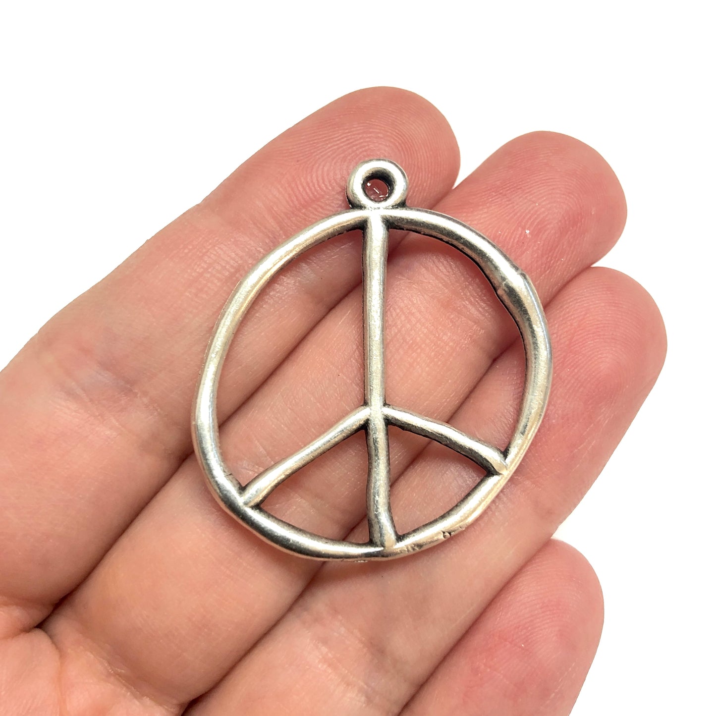 Antique Silver Plated Pendant -44