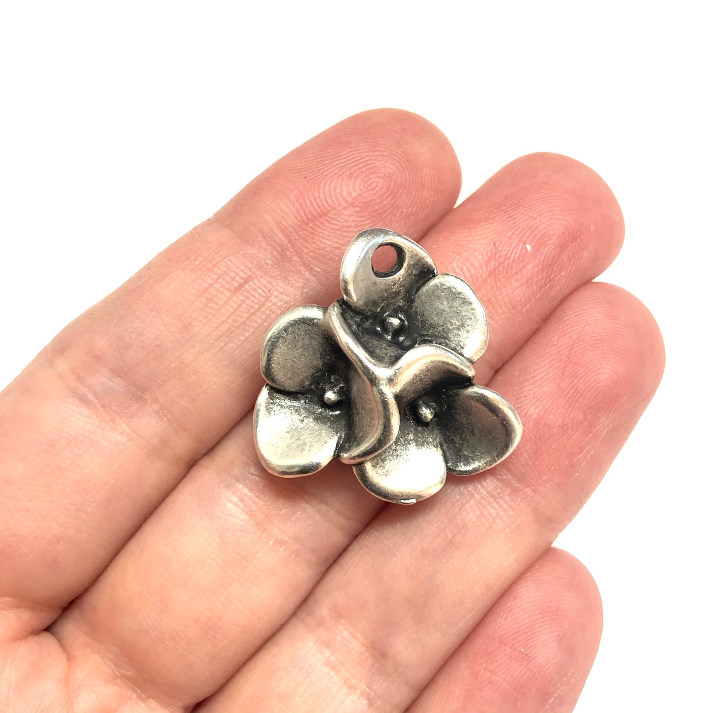 Antique Silver Plated Pendant -44