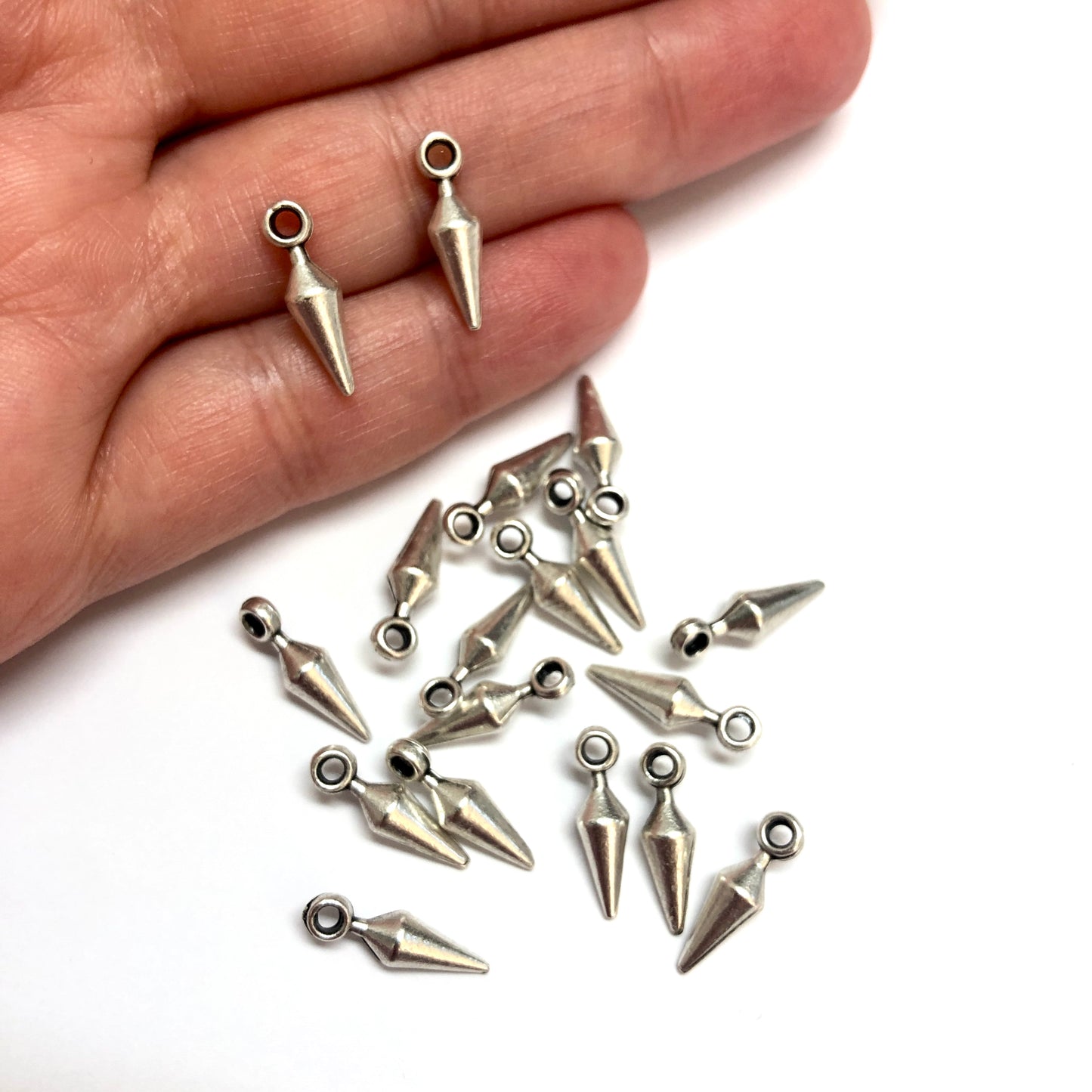 Antique Silver Plated Pendant -44