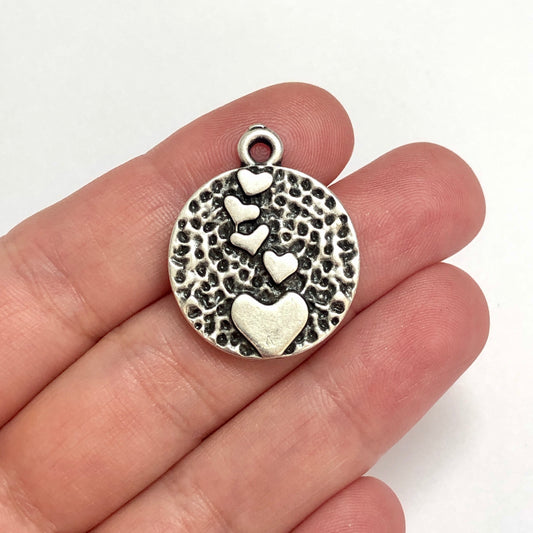 Antique Silver Plated Pendant -44