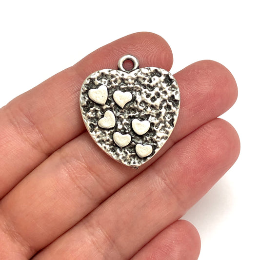 Antique Silver Plated Pendant -44