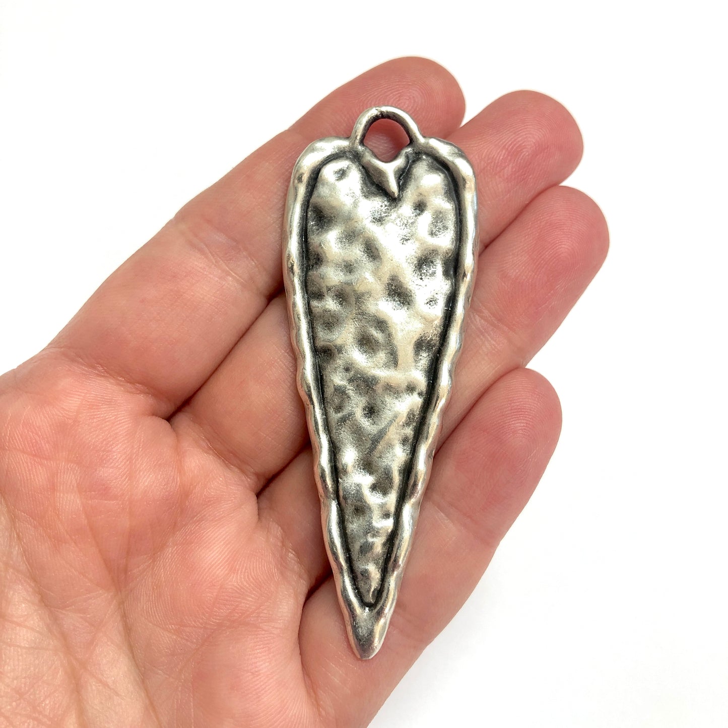 Antique Silver Plated Pendant -44