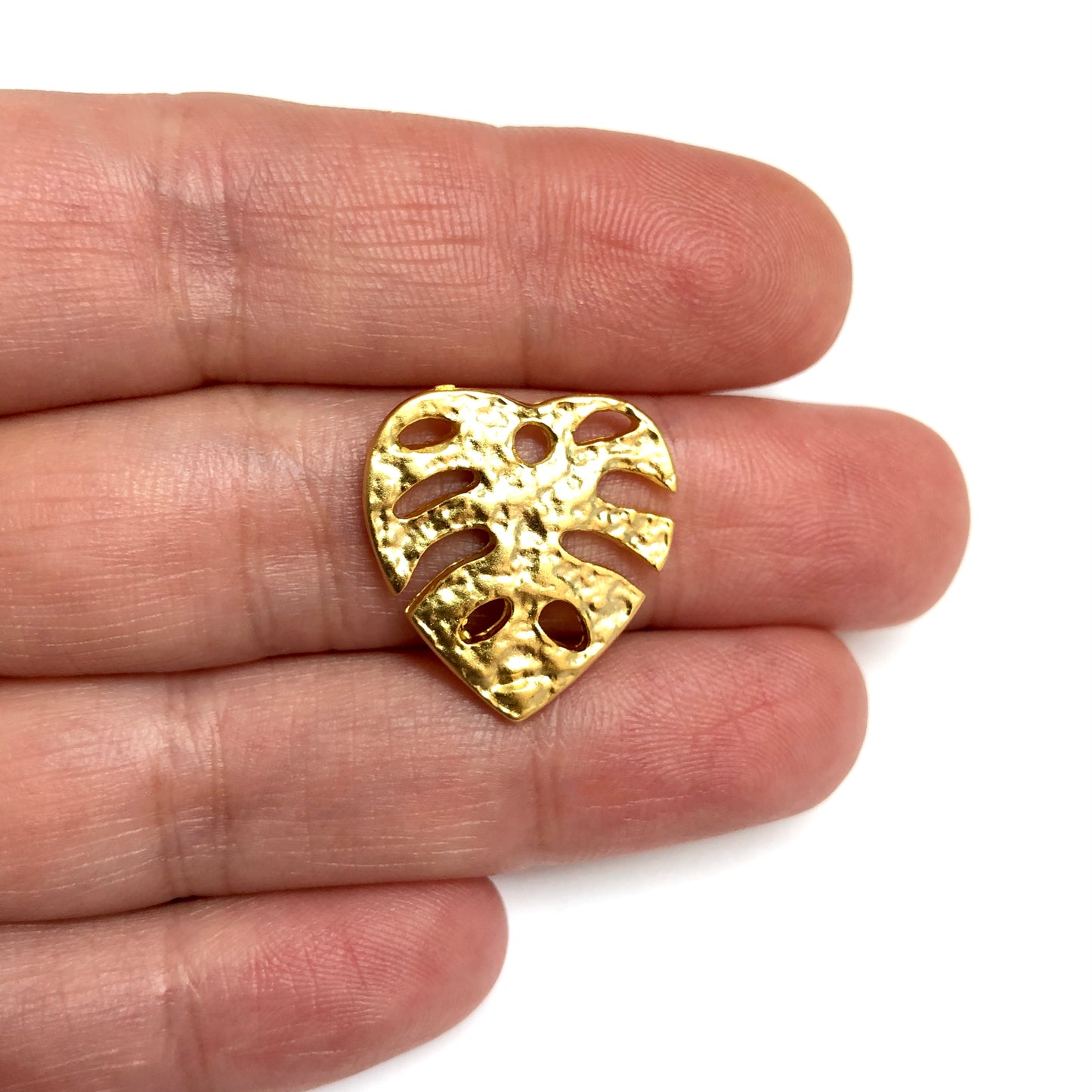 Matte Gold Plated Pendant -30 (Large)