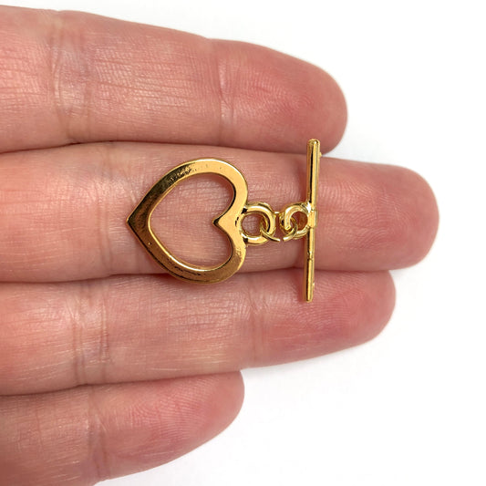 Shiny Gold Plated T- Lock - 33