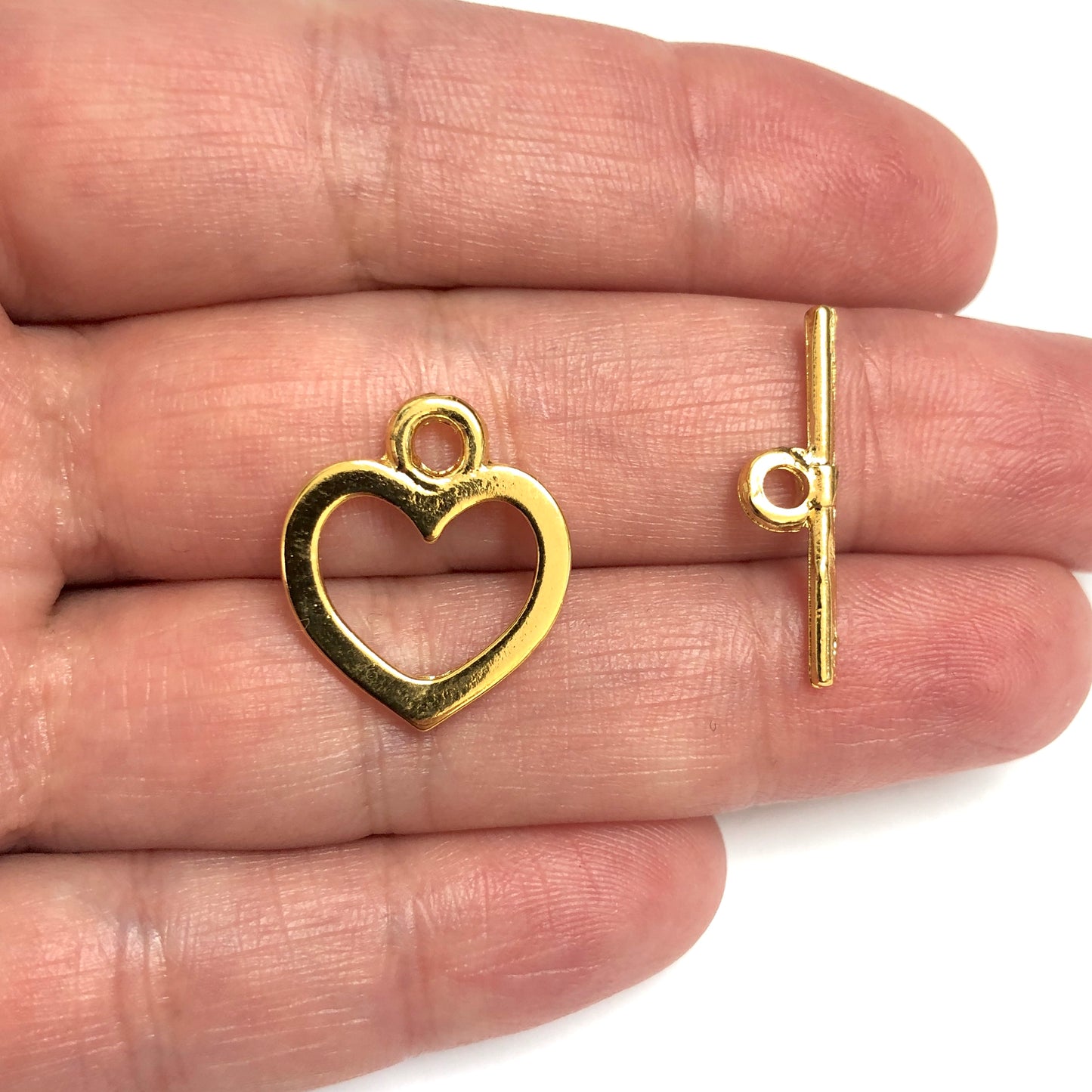 Shiny Gold Plated T- Lock - 33