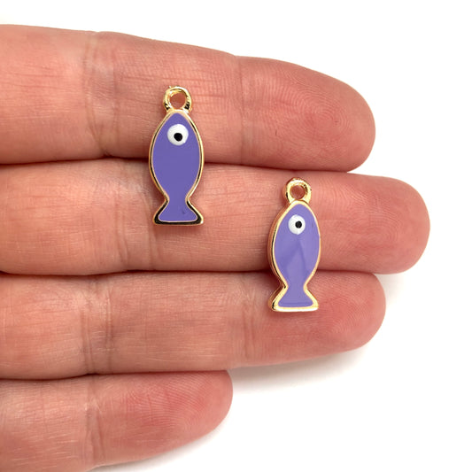 Gold Plated Zircon Stone Heart Koye Tip