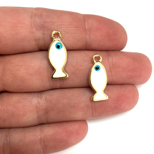 Gold Plated Zircon Stone Heart Koye Tip