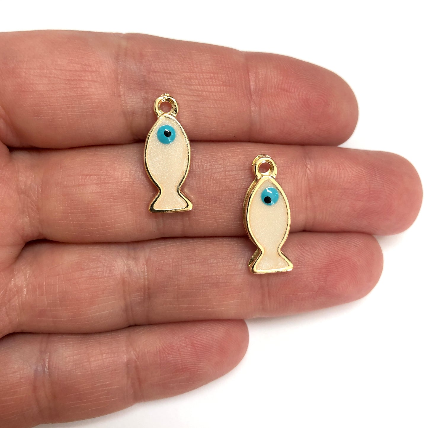 Gold Plated Zircon Stone Heart Koye Tip