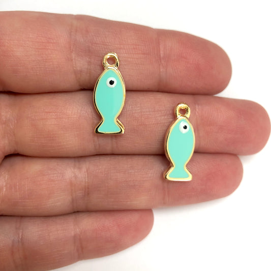 Gold Plated Zircon Stone Heart Koye Tip