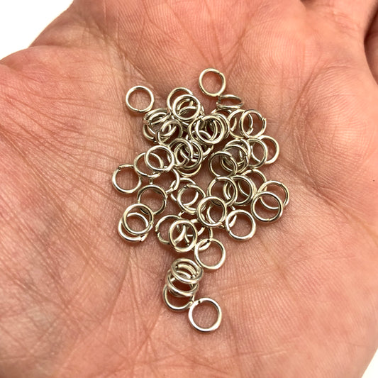 Antik Gümüş Halka 5mm