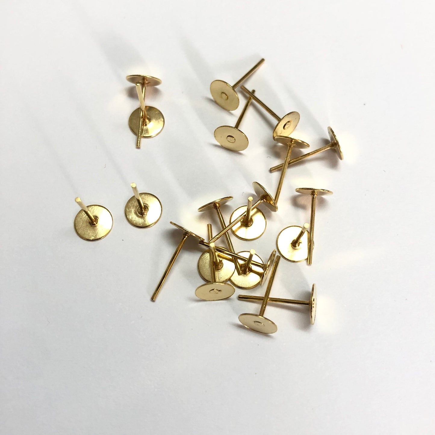 Altın Kaplama 6mm Düz Küpe Çivisi