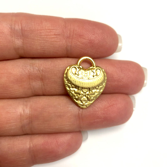 Matte Gold Plated Pendant -30 (Large)