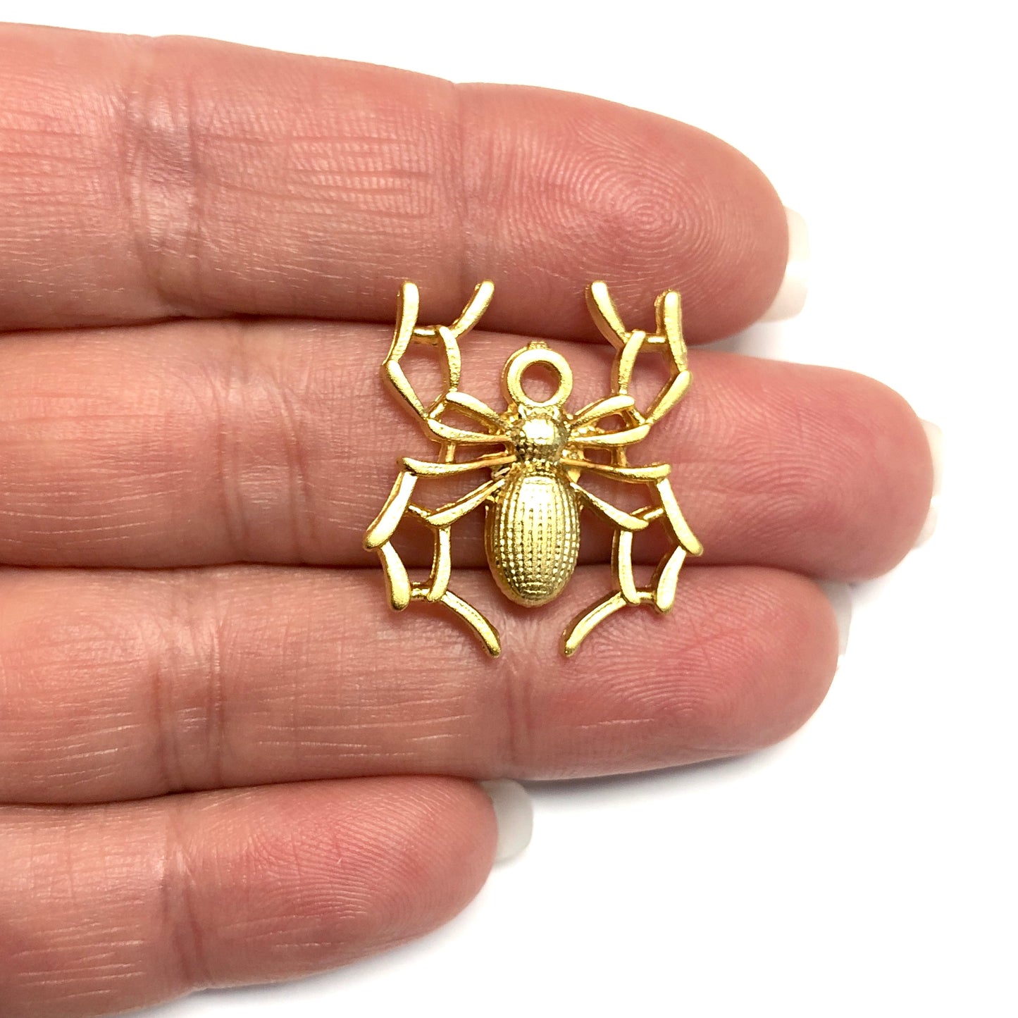 Matte Gold Plated Pendant -30 (Large)