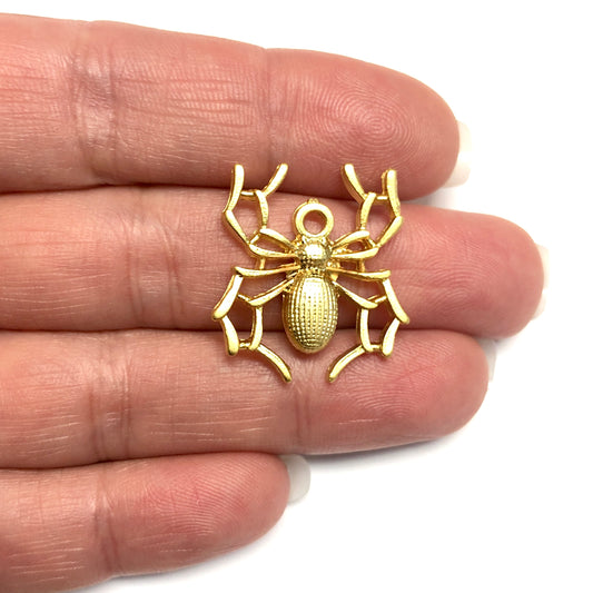 Mat Altın Kaplama Kolye Ucu -090