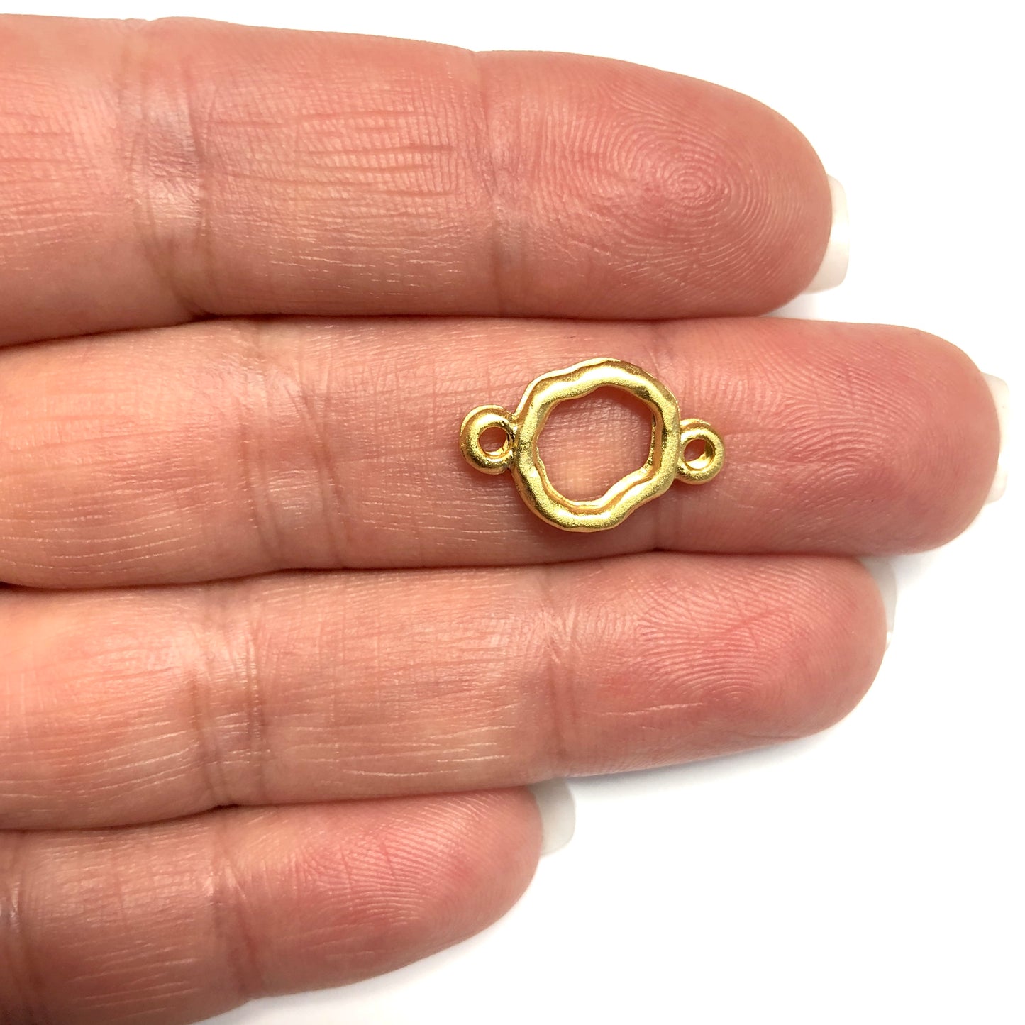 Matte Gold Plated Pendant -30 (Large)