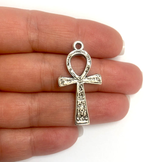 Antique Silver Plated Pendant -44