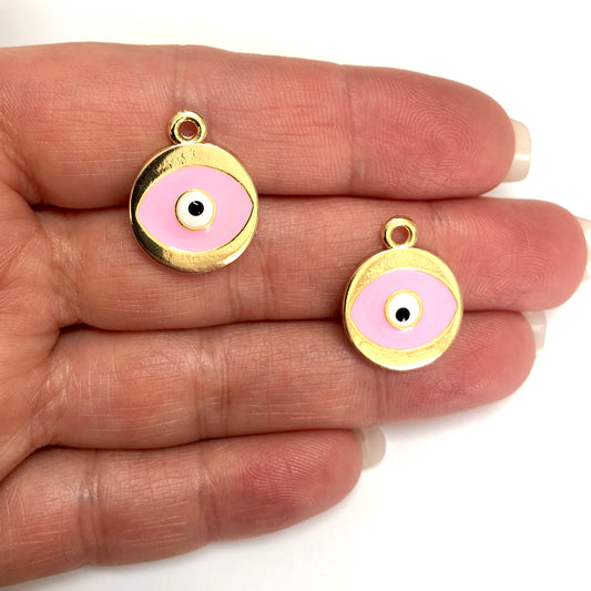 Altın Kaplama Mineli Sallantı Aparatı - Pembe