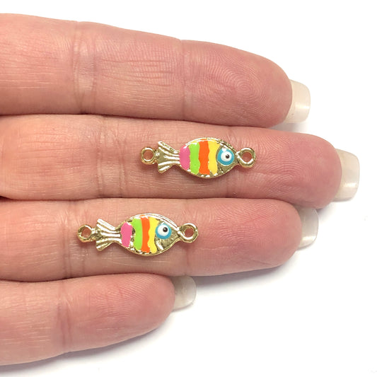 Altın Kaplama Mineli Balık Bileklik Aparatı - 5