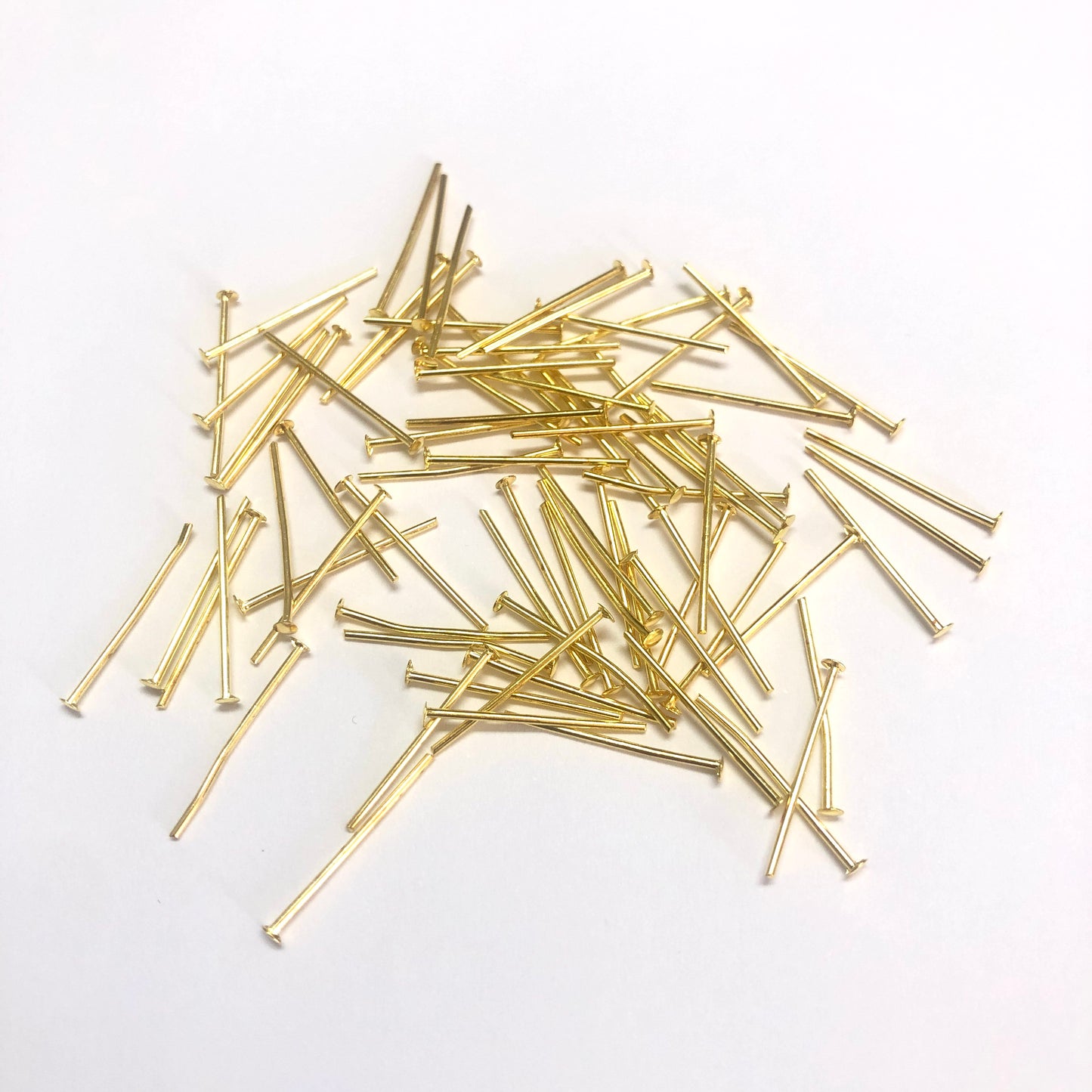 Sarı Pirinç 20mm Düz Çivi