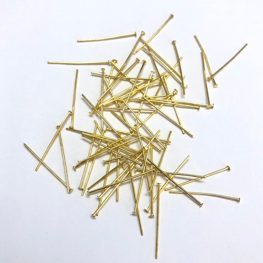 Sarı Pirinç 30mm Düz Çivi