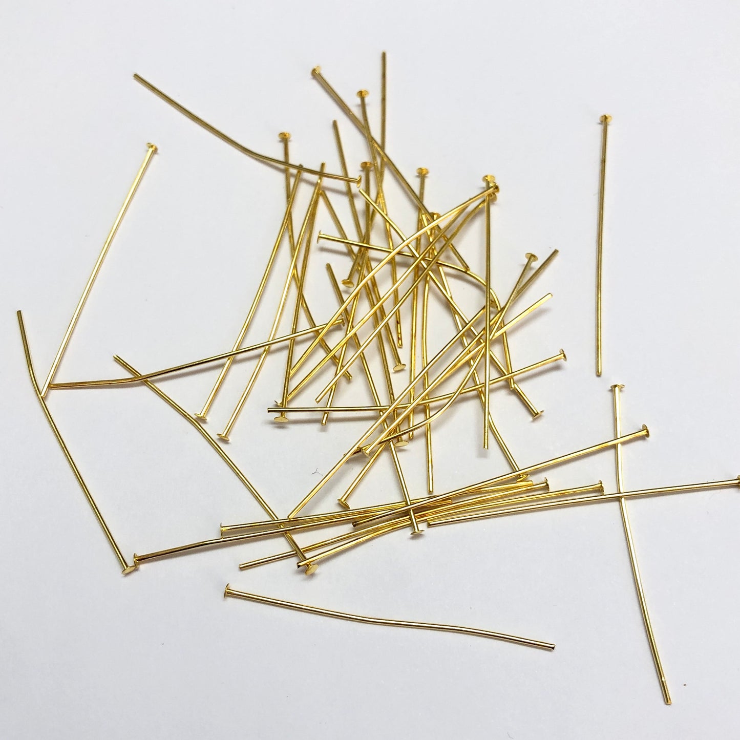 Sarı Pirinç 50mm Düz Çivi