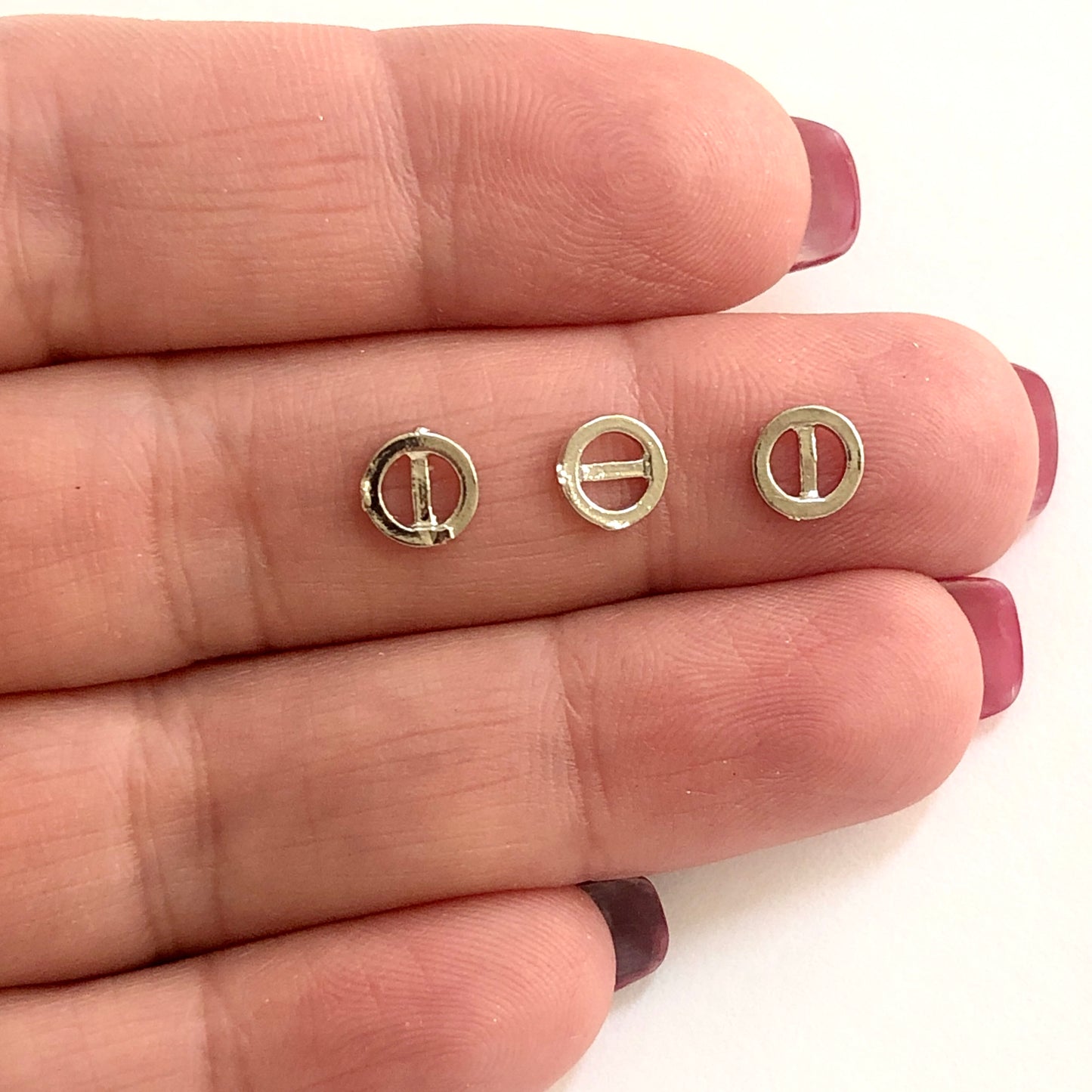 Pirinç Rodyum Kaplama Yuvarlak Ara Aparat