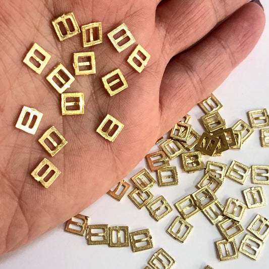 Gold Plated Zircon Stone Hz. Jesus and the Cross Pendant - 6