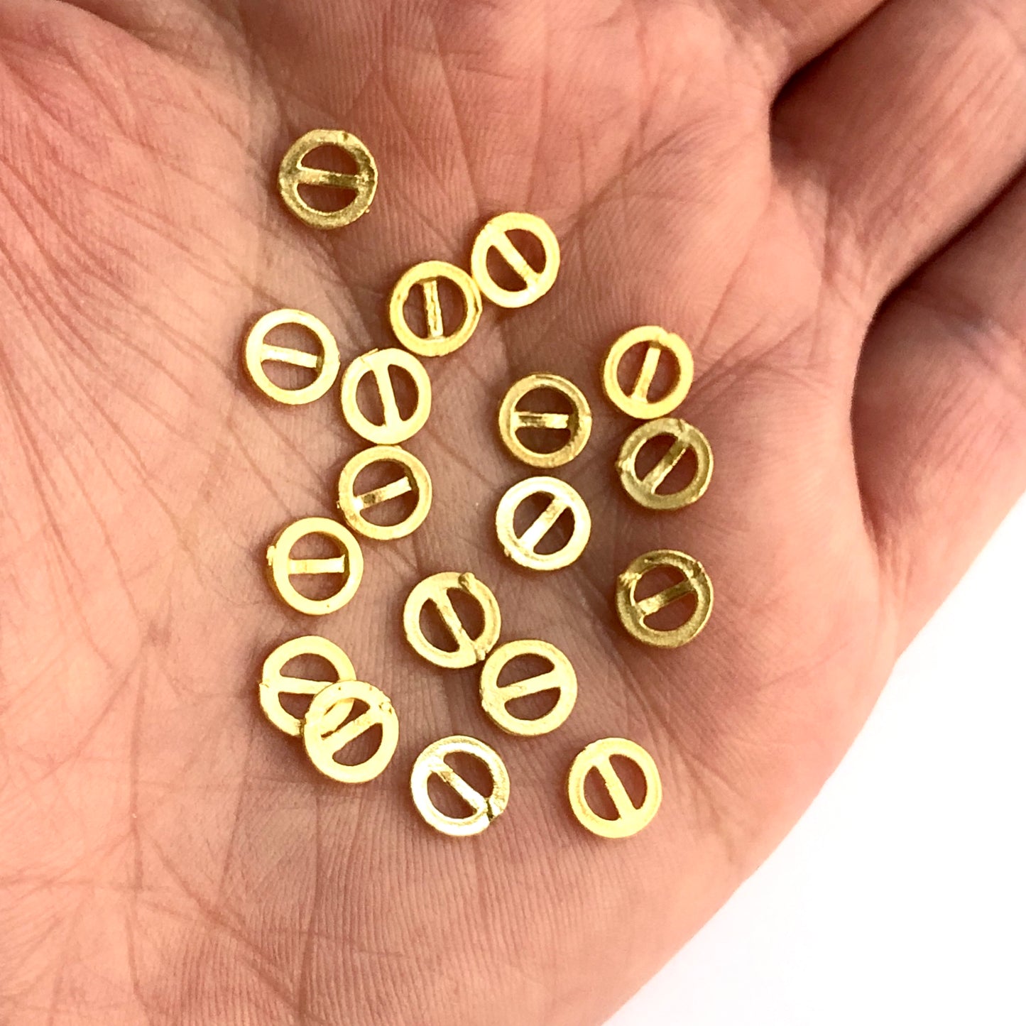 Gold Plated Zircon Stone Hz. Jesus and the Cross Pendant - 6