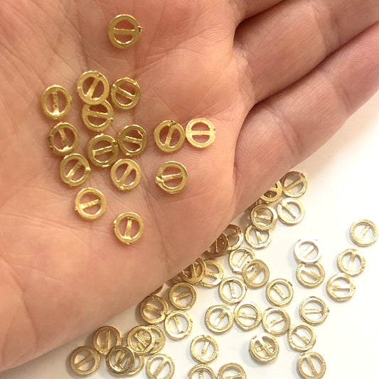 Gold Plated Zircon Stone Hz. Jesus and the Cross Pendant - 6