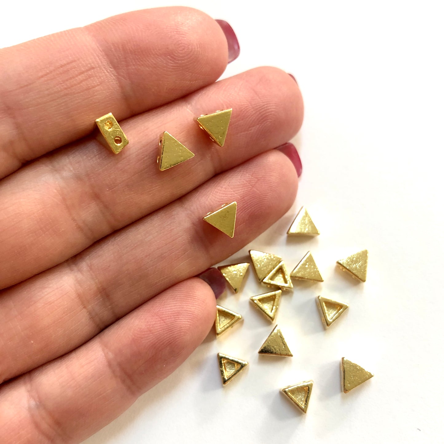 Vergoldeter Zirkon Stein Hz. Jesus und das Kreuz Anhänger - 6