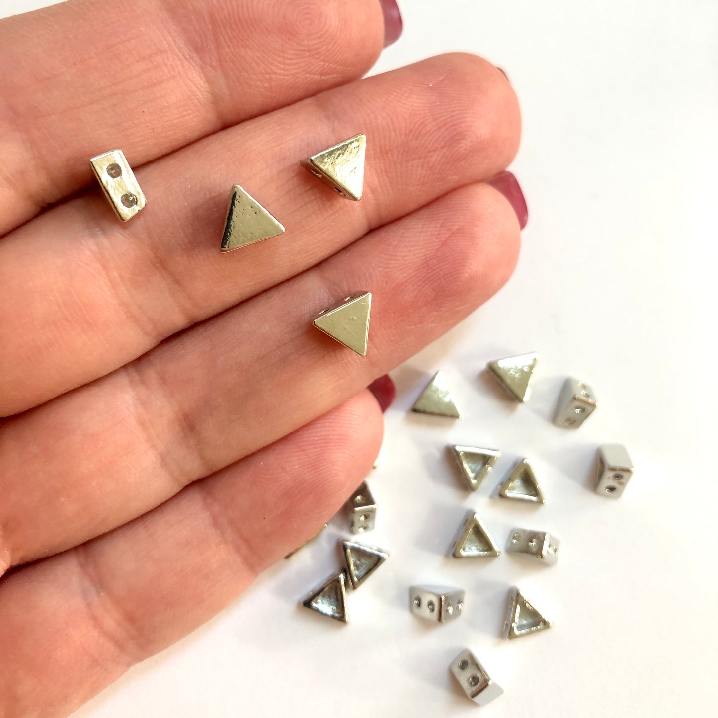 Vergoldeter Zirkon Stein Hz. Jesus und das Kreuz Anhänger - 6