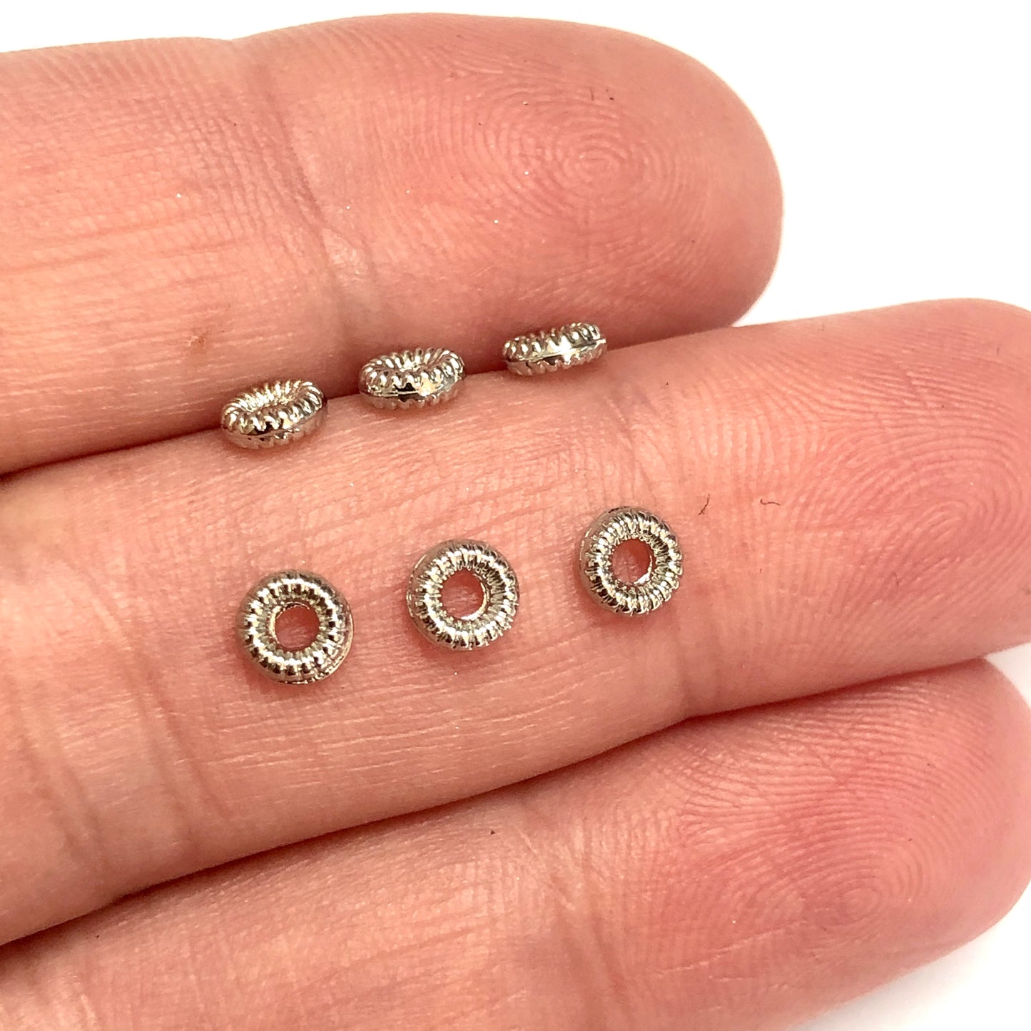 Gold Plated 5x1mm Washer Spacer-3