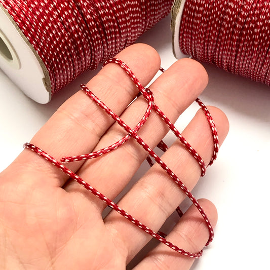 Kore İpi (Kırmızı-Beyaz) 1,5mm
