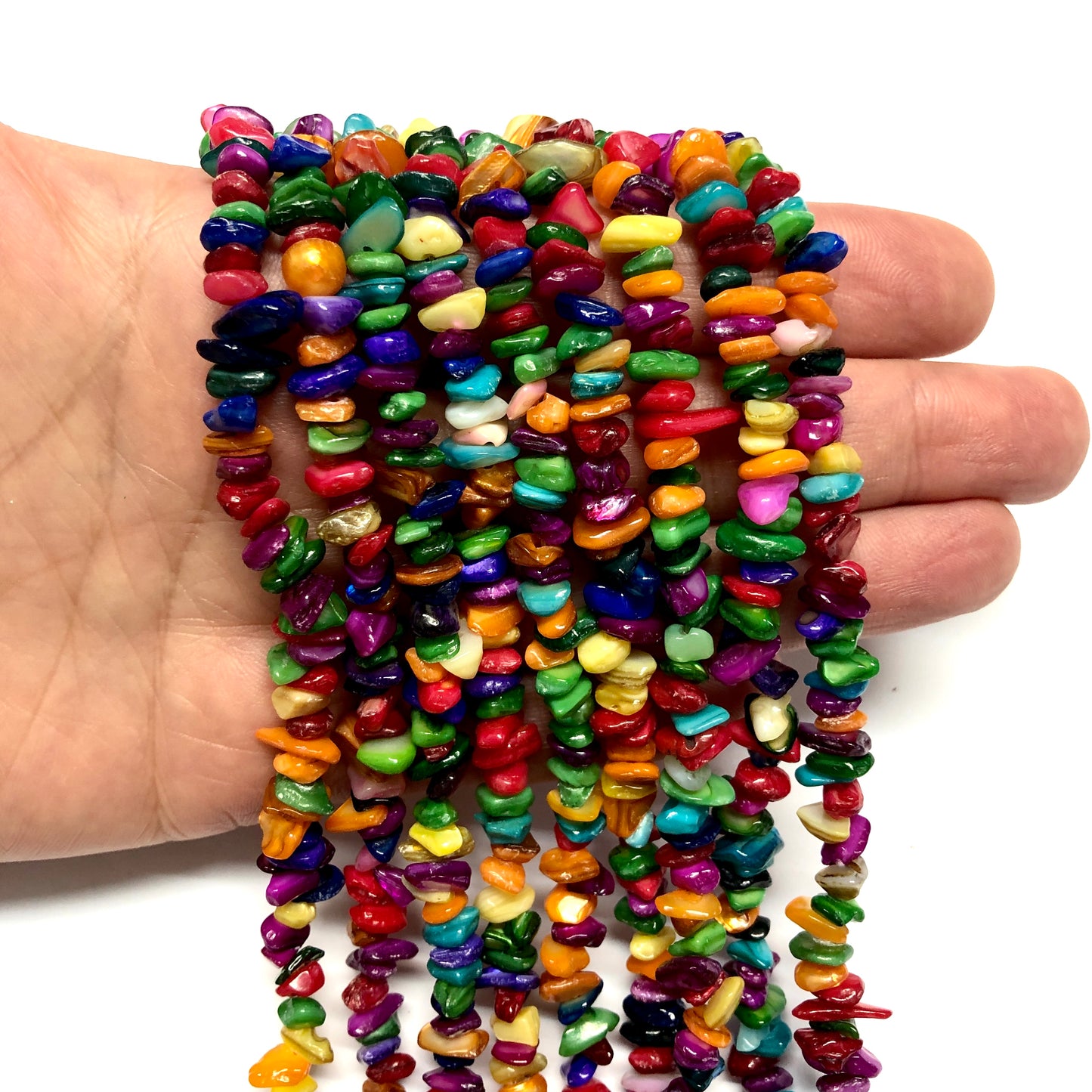 Renkli Sedef Kırık Taş