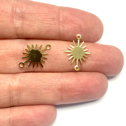 Gold Plated Large Size Colorful Zircon Stone Earring Apparatus