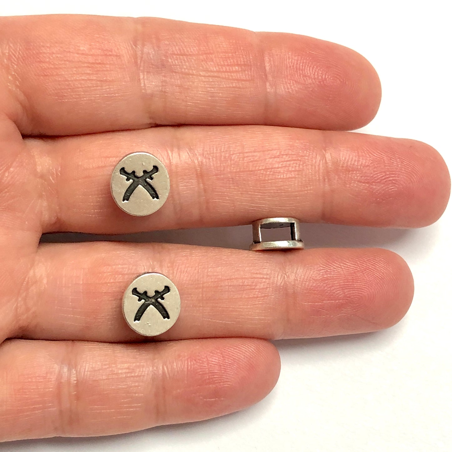 Antik Gümüş Kaplama Bileklik Aparatı - 4