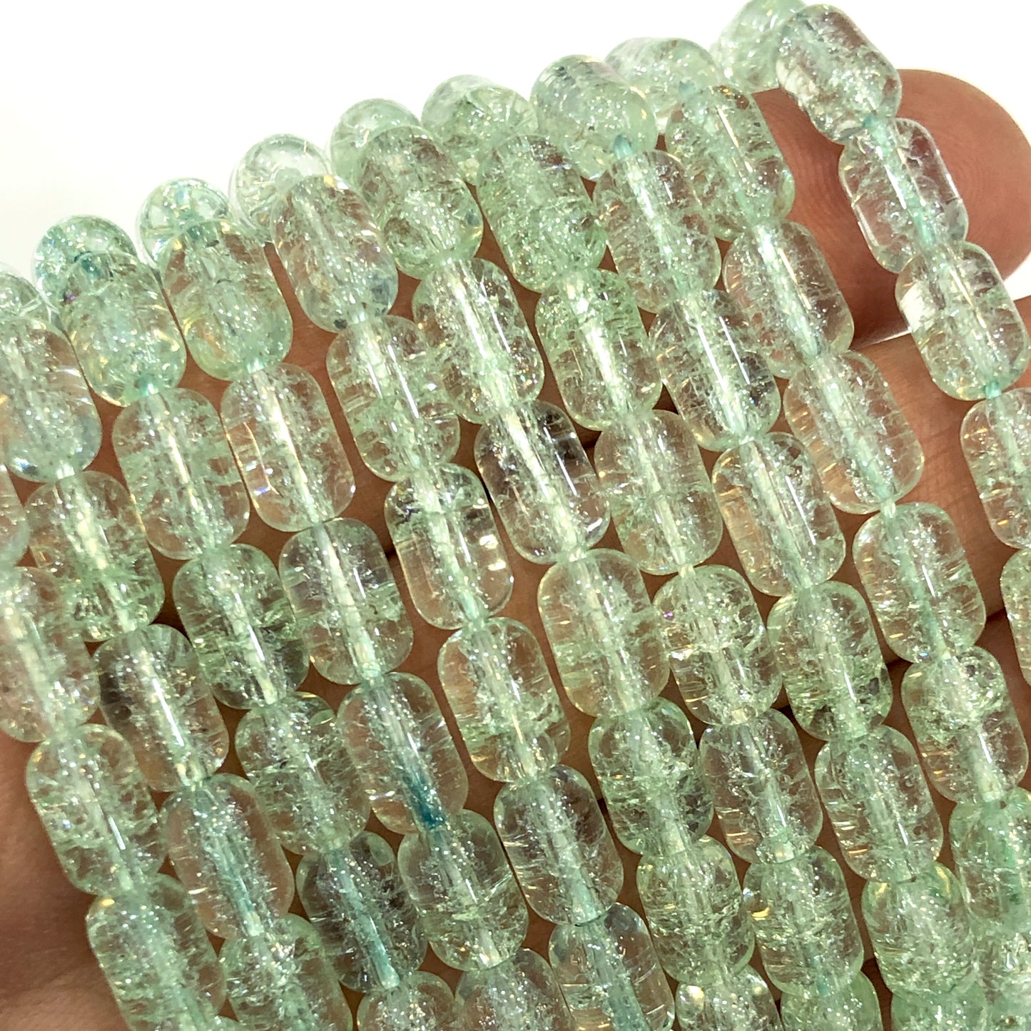 Silindir Necef Taşı - Açık Yeşil