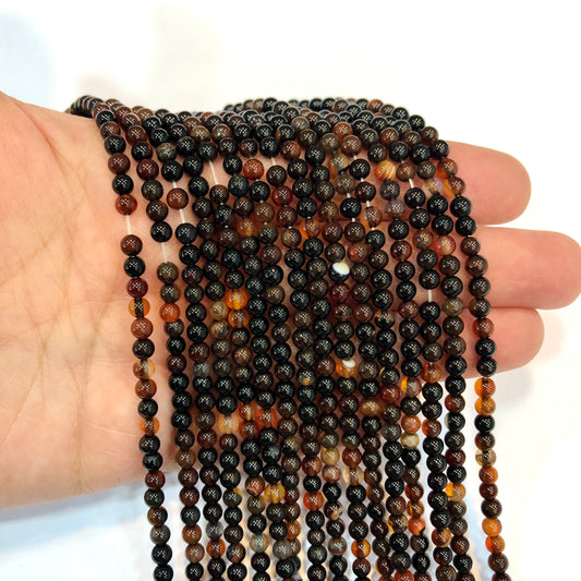 4 mm Renkli Akik -13