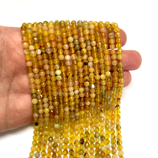 4 mm Faset Kesim Akik - 15